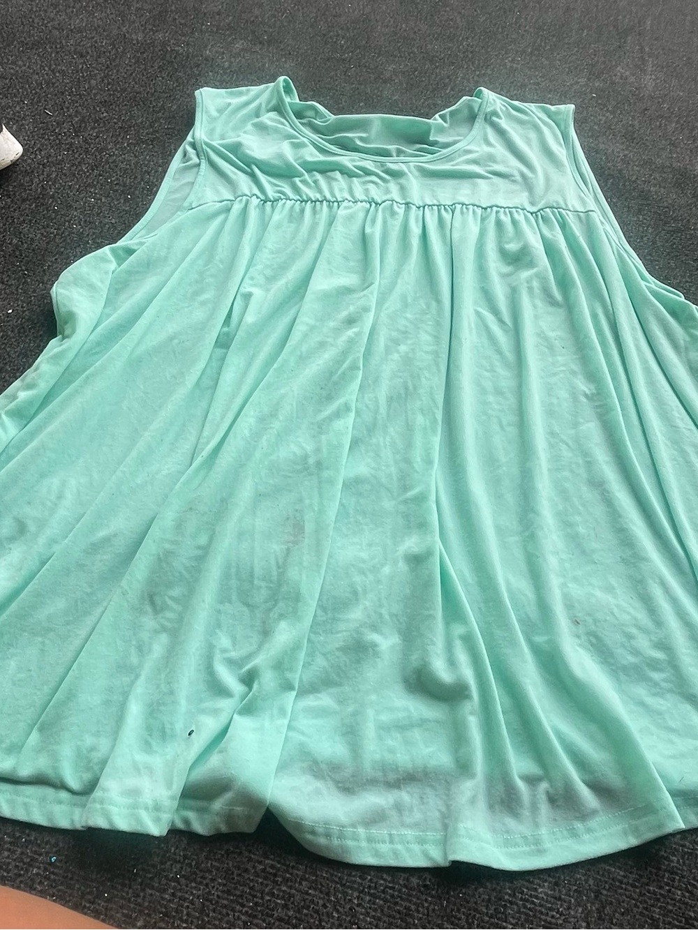 Women’s Mint Green Sleeveless Blouse